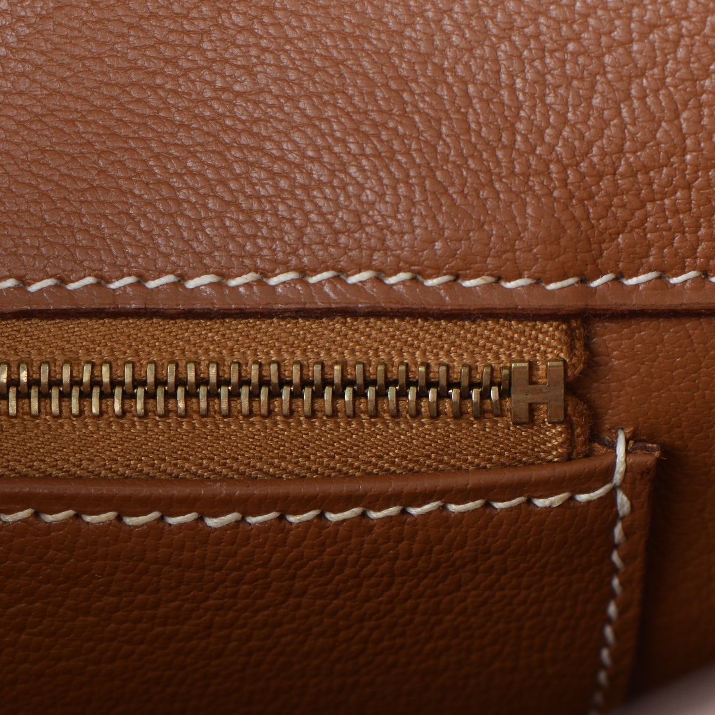 Epsom Birkin 35 Gold