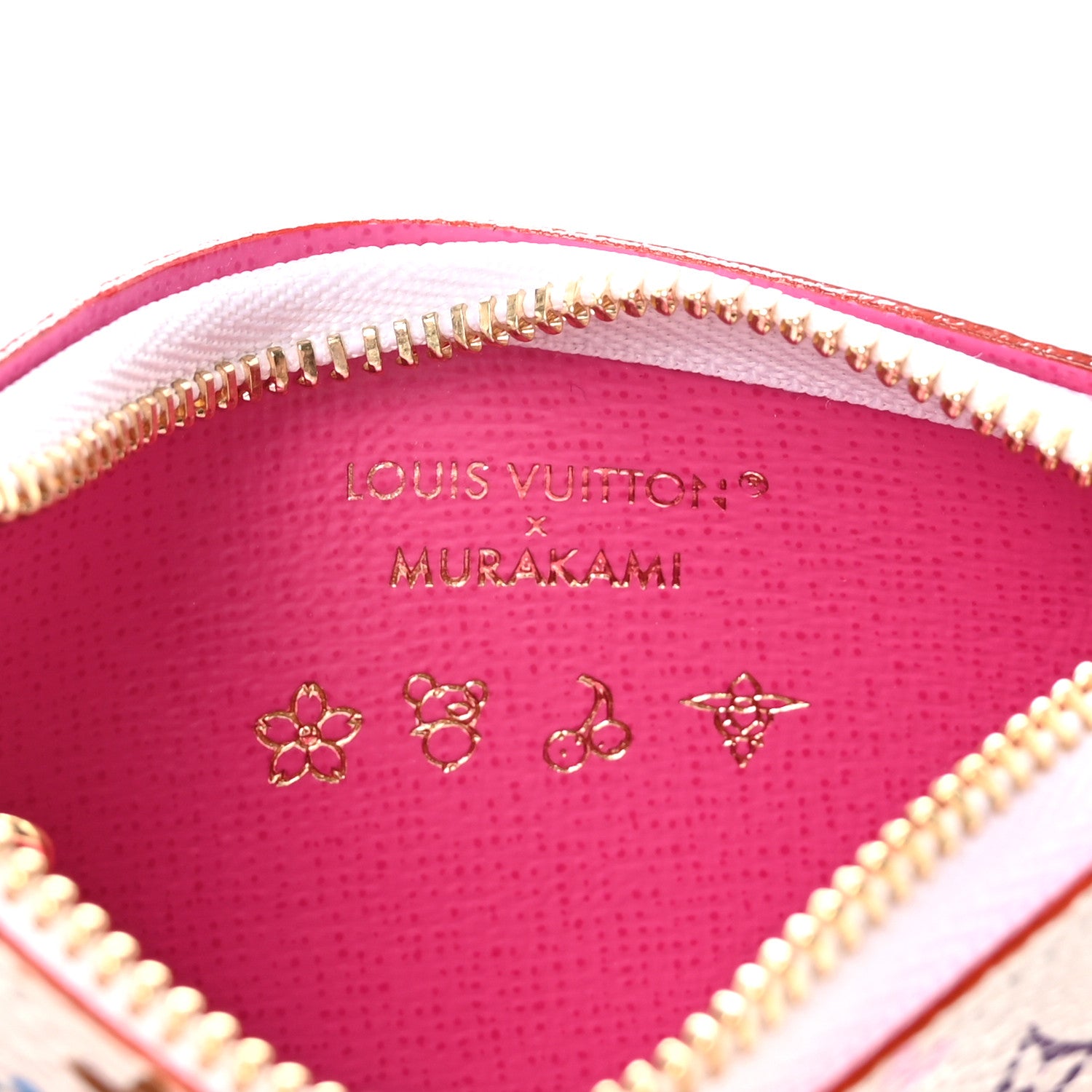 Louis Vuitton LV X TM Monogram Multicolor Key Pouch White 6 of 7