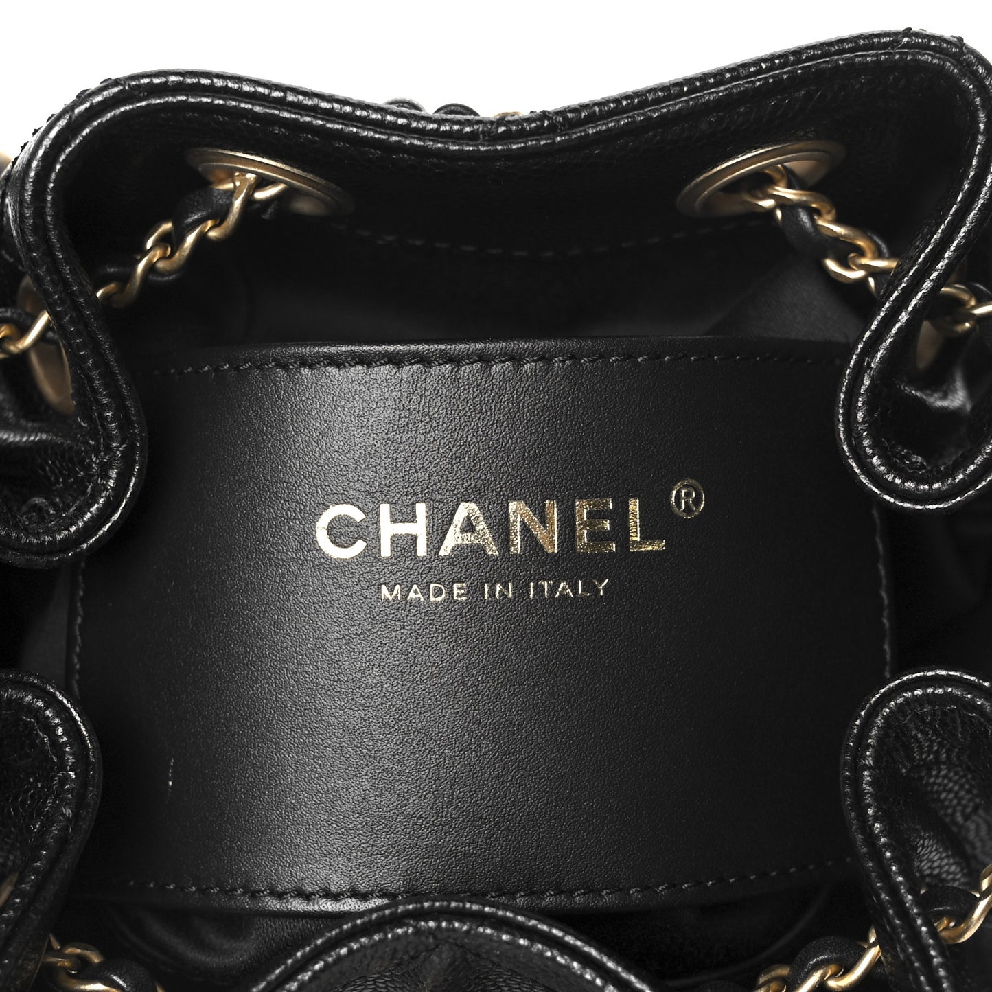 Caviar Quilted Mini Chanel 25 Handbag Black