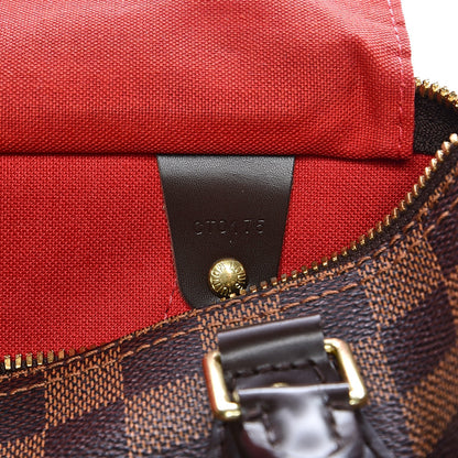 Louis Vuitton Damier Ebene Speedy Bandouliere 25 8 of 10