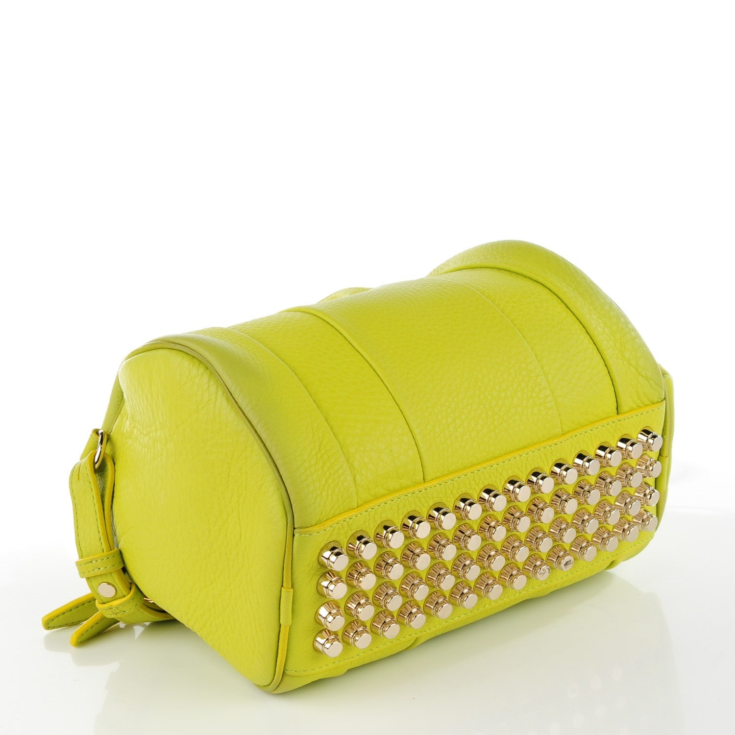Alexander Wang Pebbled Lambskin Rockie Acid Pale Gold Hardware 4 of 9