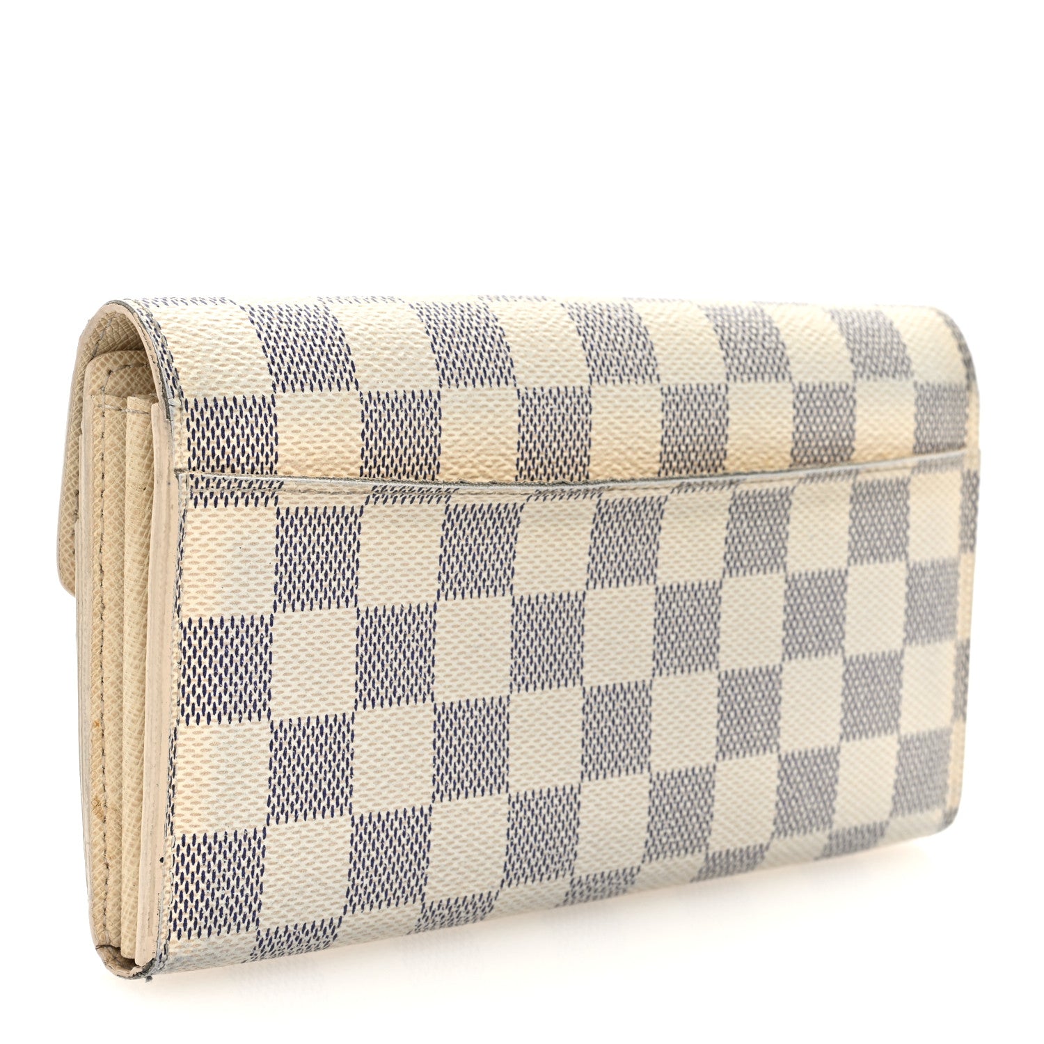 Louis Vuitton Damier Azur Sarah Wallet NM 3 of 8