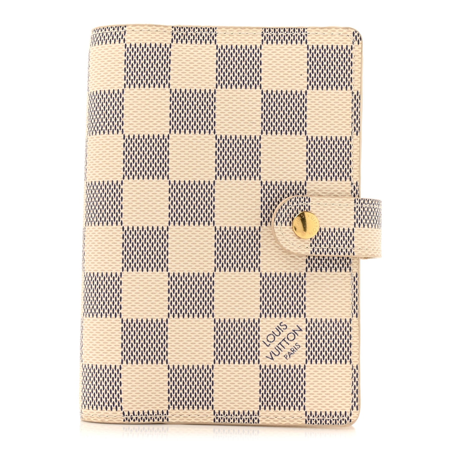 Damier Azur Small Ring Agenda Cover