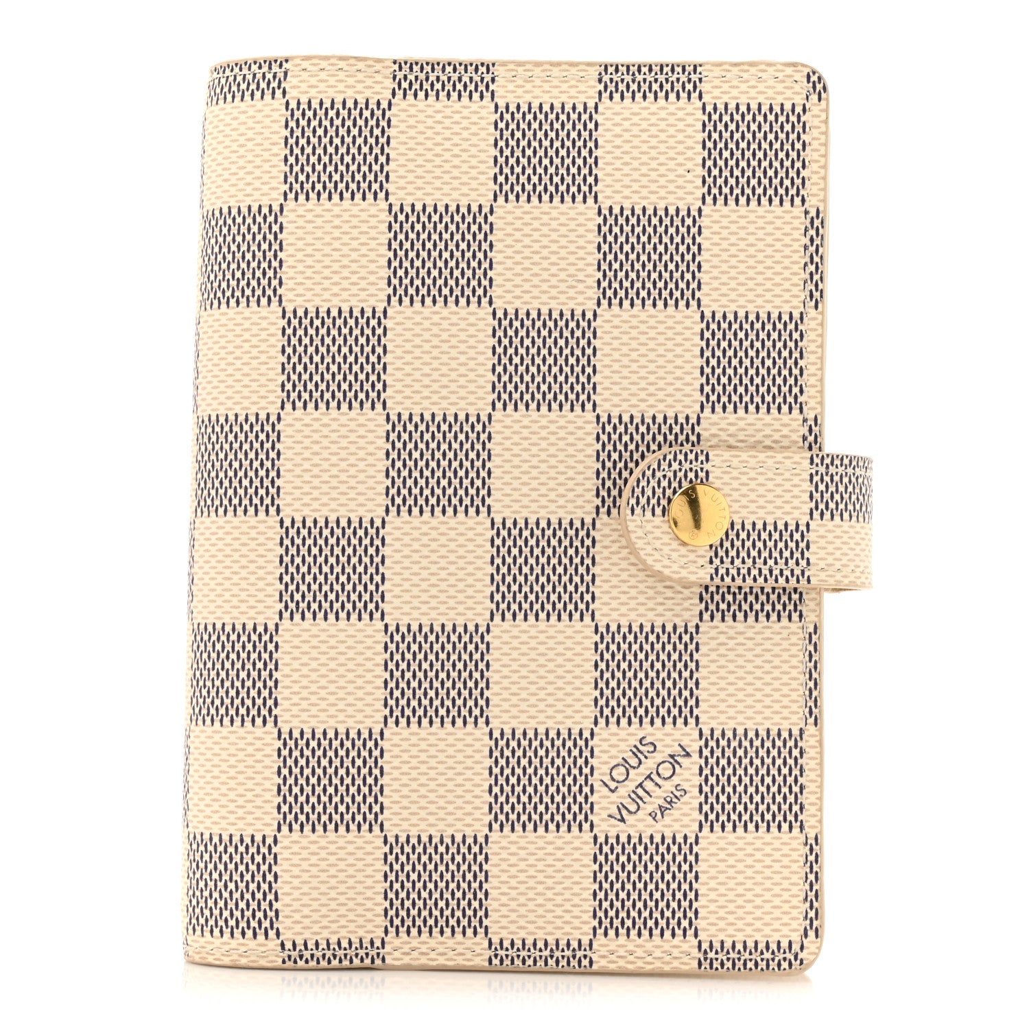 Louis Vuitton Damier Azur Small Ring Agenda Cover 1 of 11