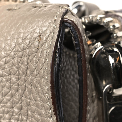 Fendi Cuoio Romano Selleria Lei Boston Tote Corda 9 of 10