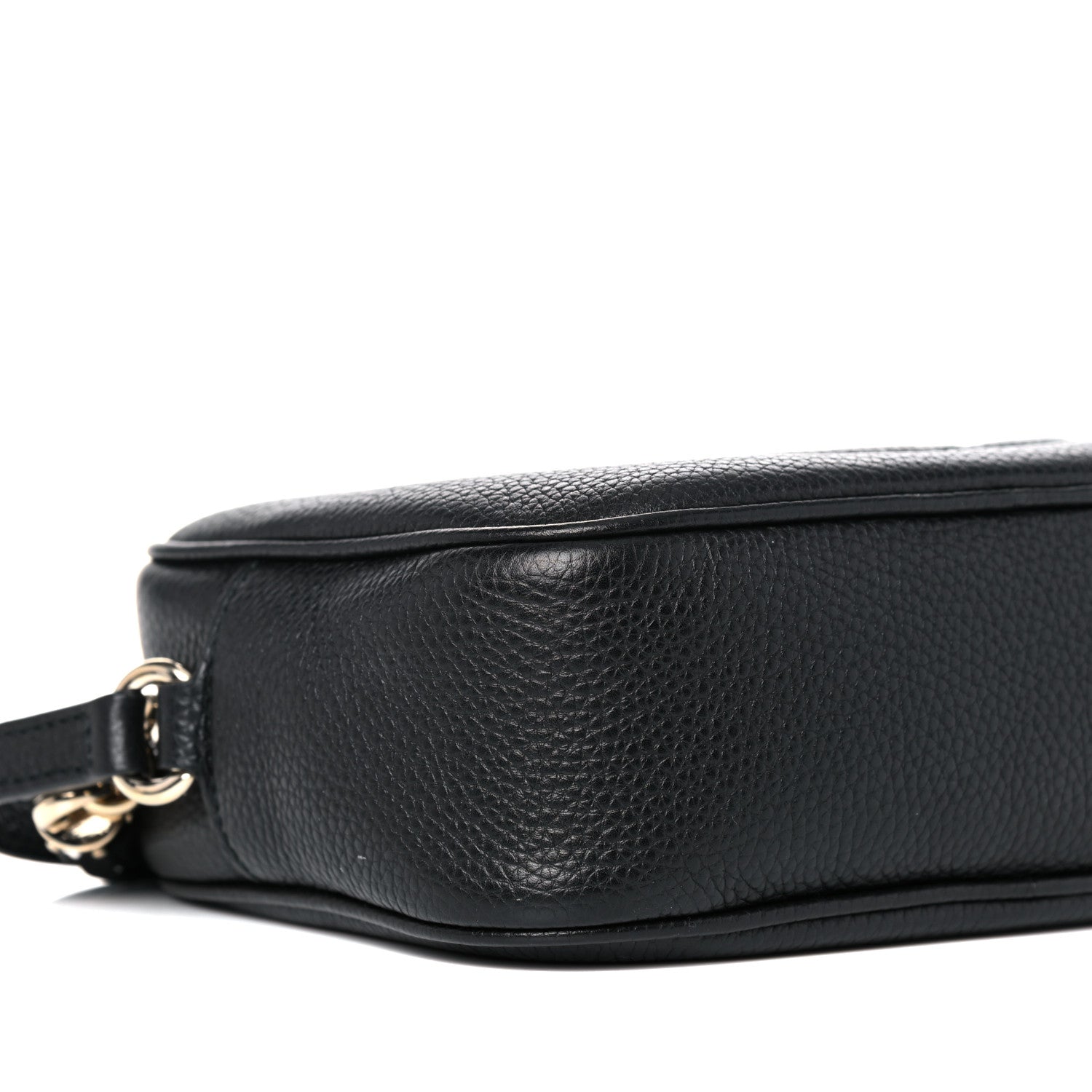 Gucci Pebbled Calfskin Small Soho Disco Bag Black 9 of 10