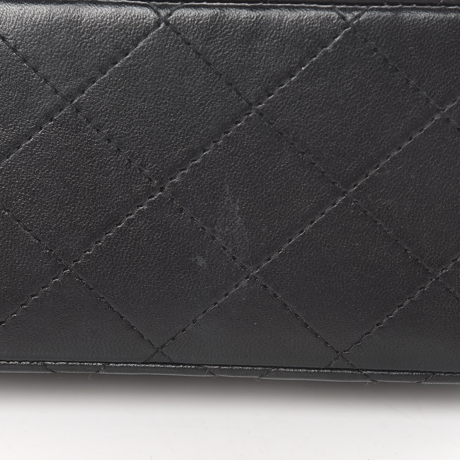 Chanel Lambskin Quilted Mini Square Flap Black 10 of 12