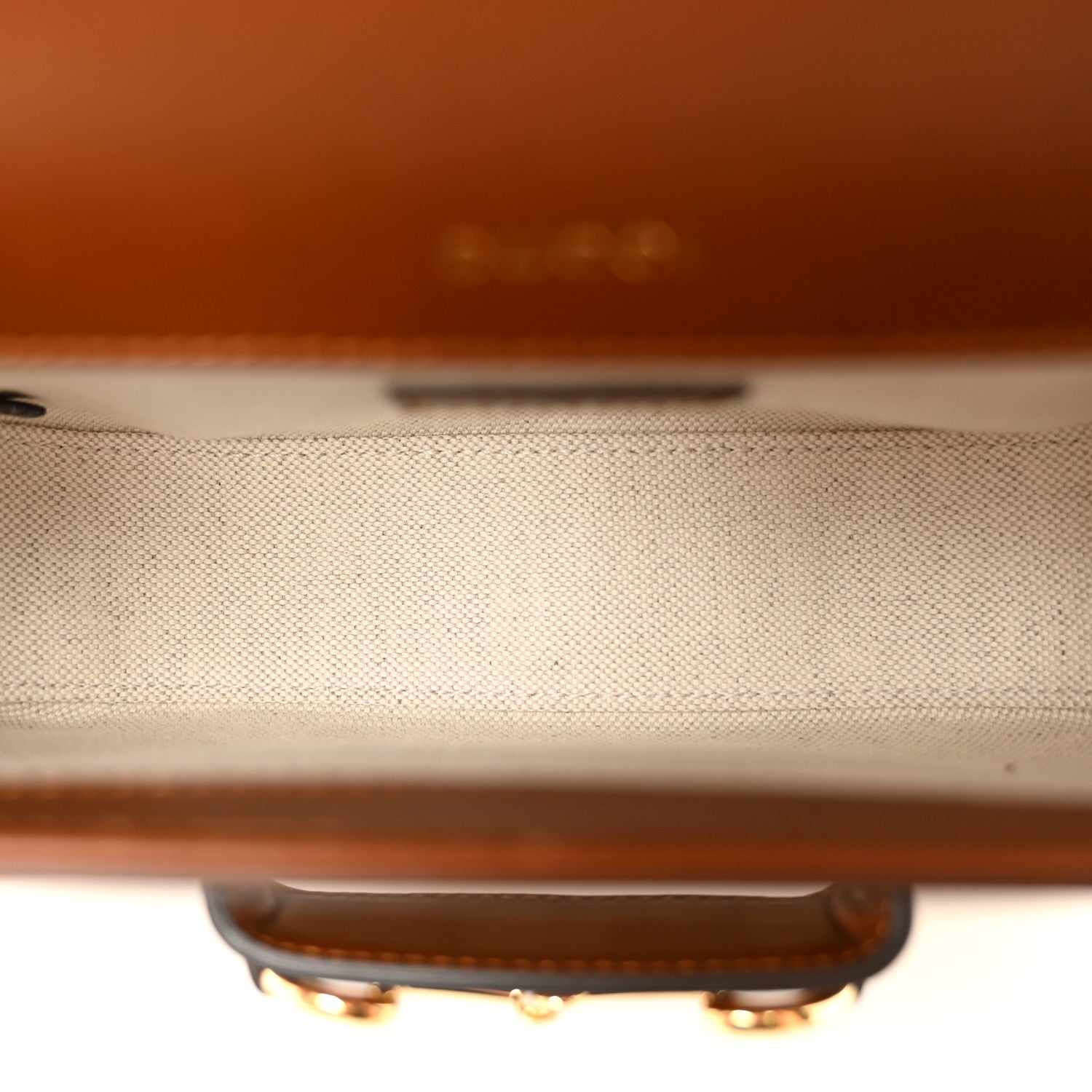 Gucci New Canvas Charisma Calfskin Crystal GG Monogram Mini Horsebit 1955 Shoulder Bag Camel Ebony 5 of 10