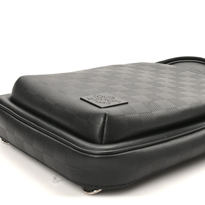Louis Vuitton Damier Infini Avenue Sling Bag NM Onyx 8 of 9