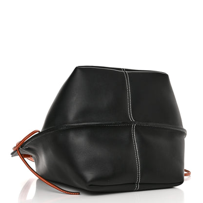 Proenza Schouler Calfskin Medium Bucket Bag Black Brown 4 of 12