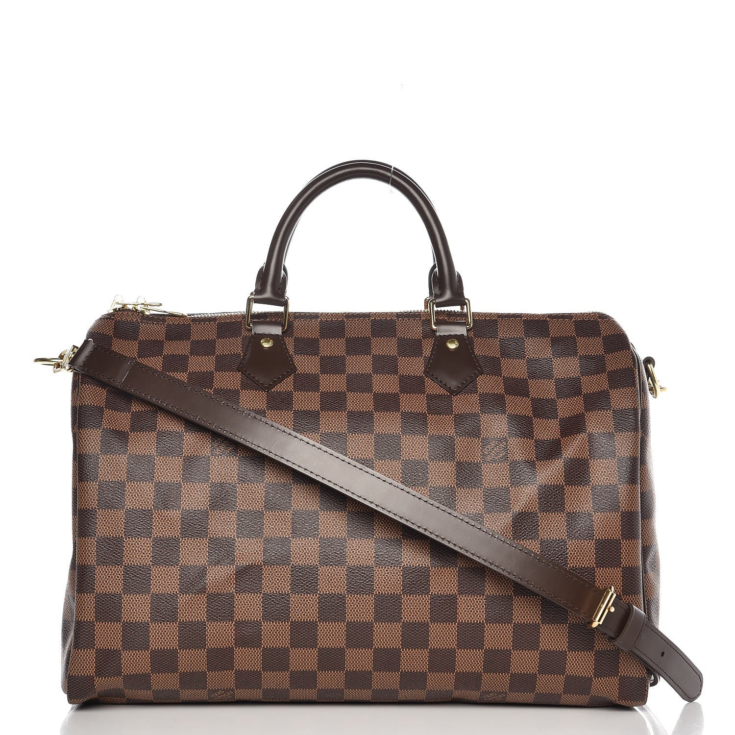Louis Vuitton Damier Ebene Speedy Bandouliere 35 1 of 11