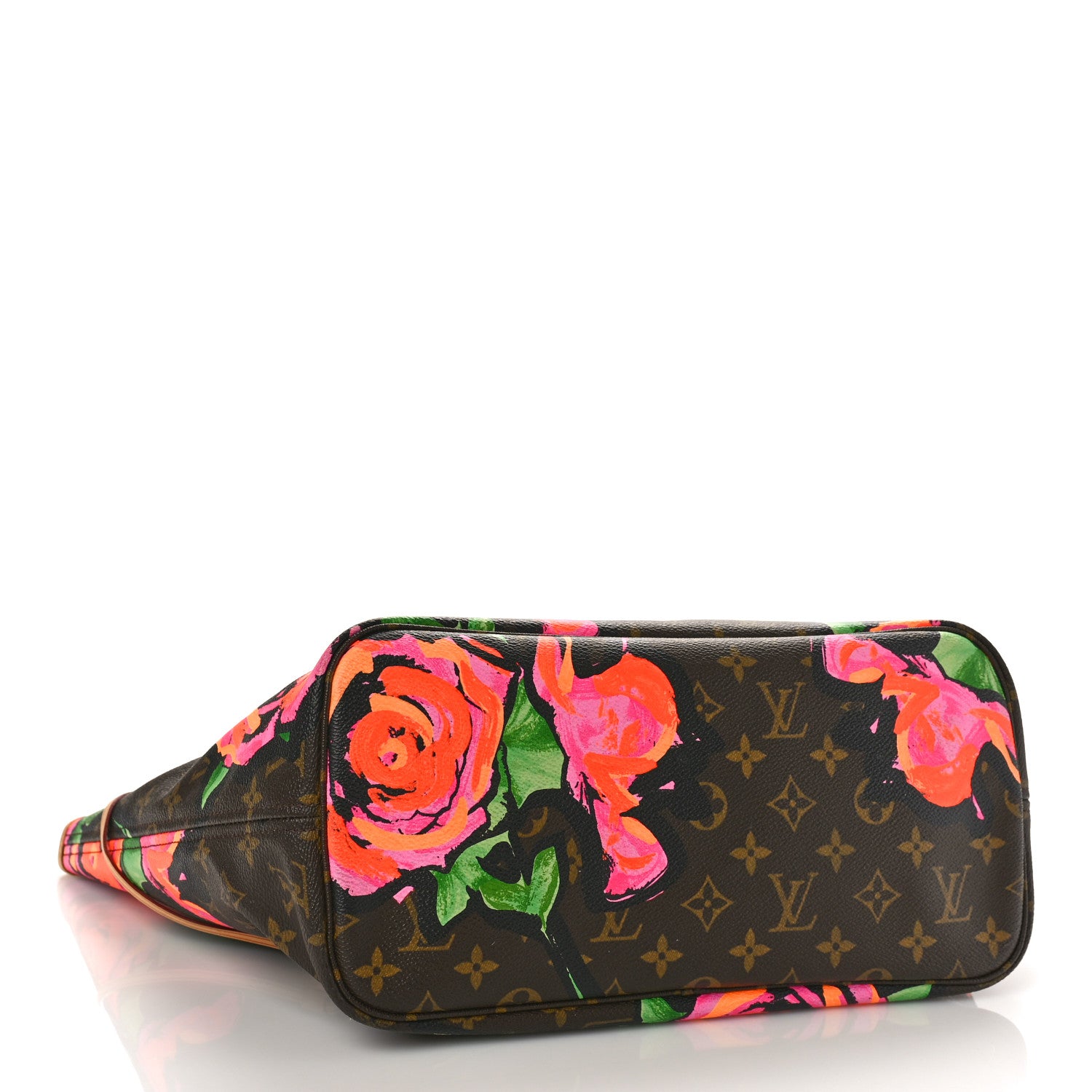 Louis Vuitton Monogram Roses Neverfull MM 4 of 8