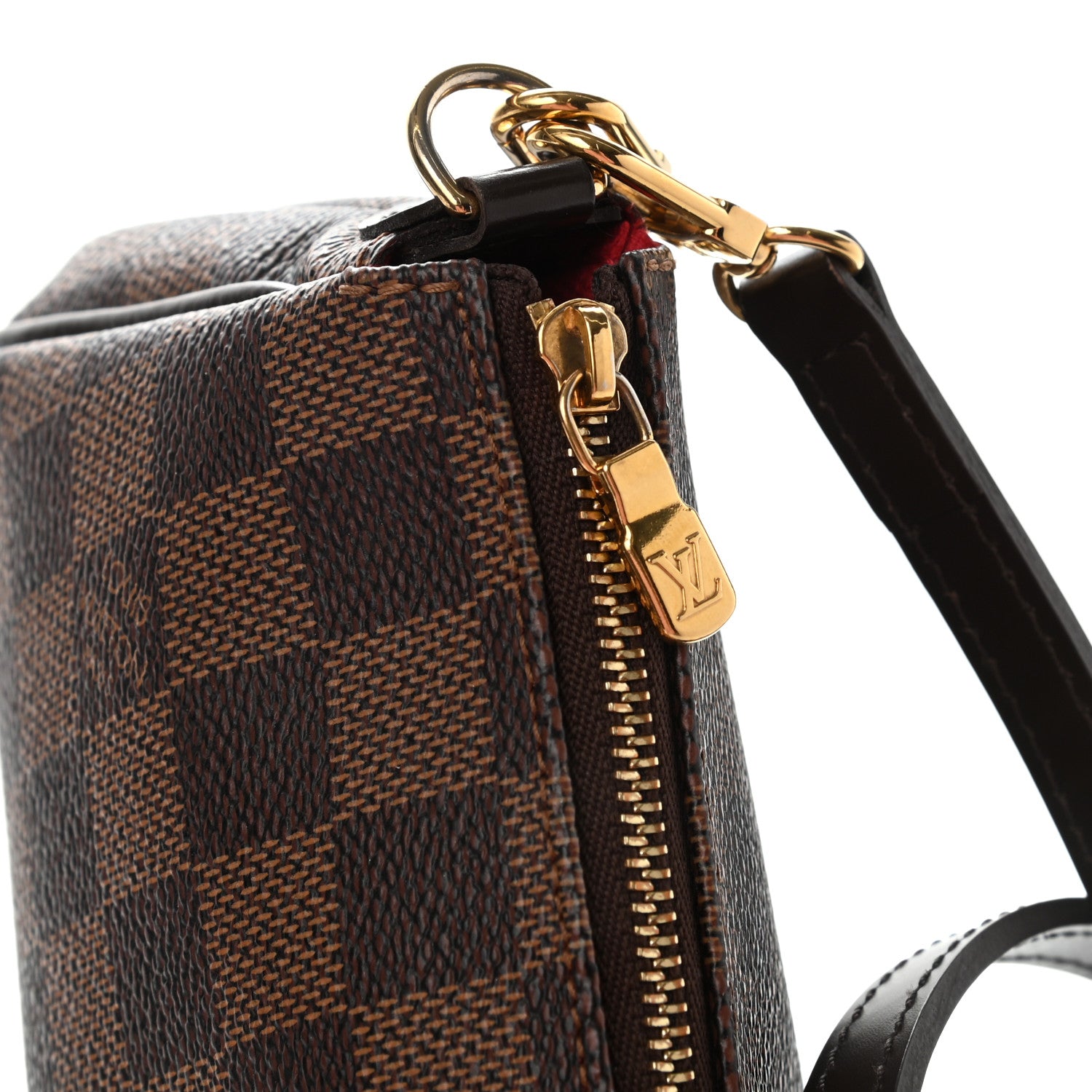 Louis Vuitton Damier Ebene Eva Clutch 9 of 10