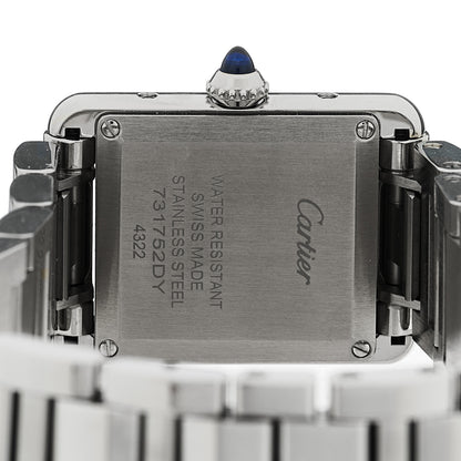 Cartier Stainless Steel 22mm Tank Must Quartz Watch 4 of 4