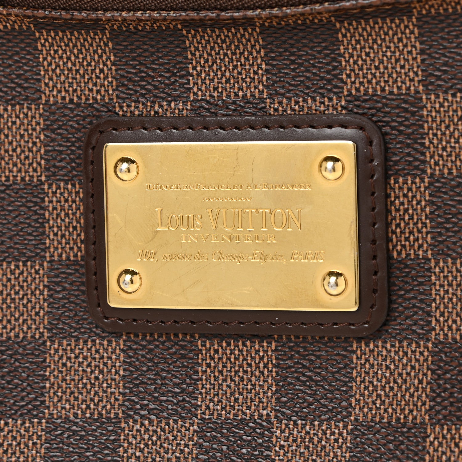 Louis Vuitton Damier Ebene Eva Clutch 10 of 19