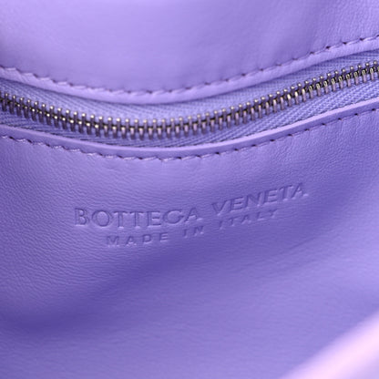 Bottega Veneta Lambskin Intreccio Cassette Crossbody Bag Wisteria 6 of 8