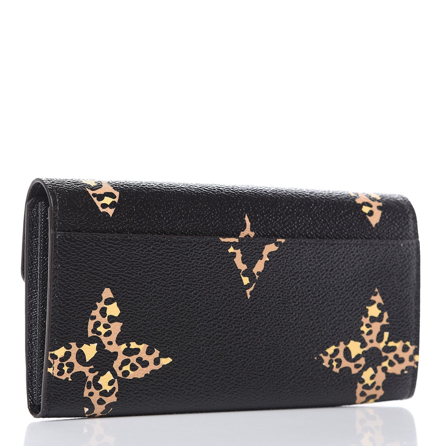 Monogram Giant Jungle Sarah Wallet Black