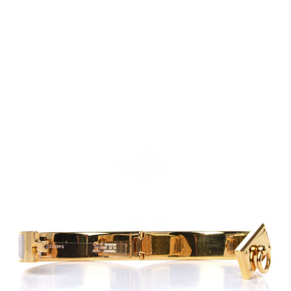 Hermes Enamel Clic Anneau Bracelet PM Marron Glace 6 of 8