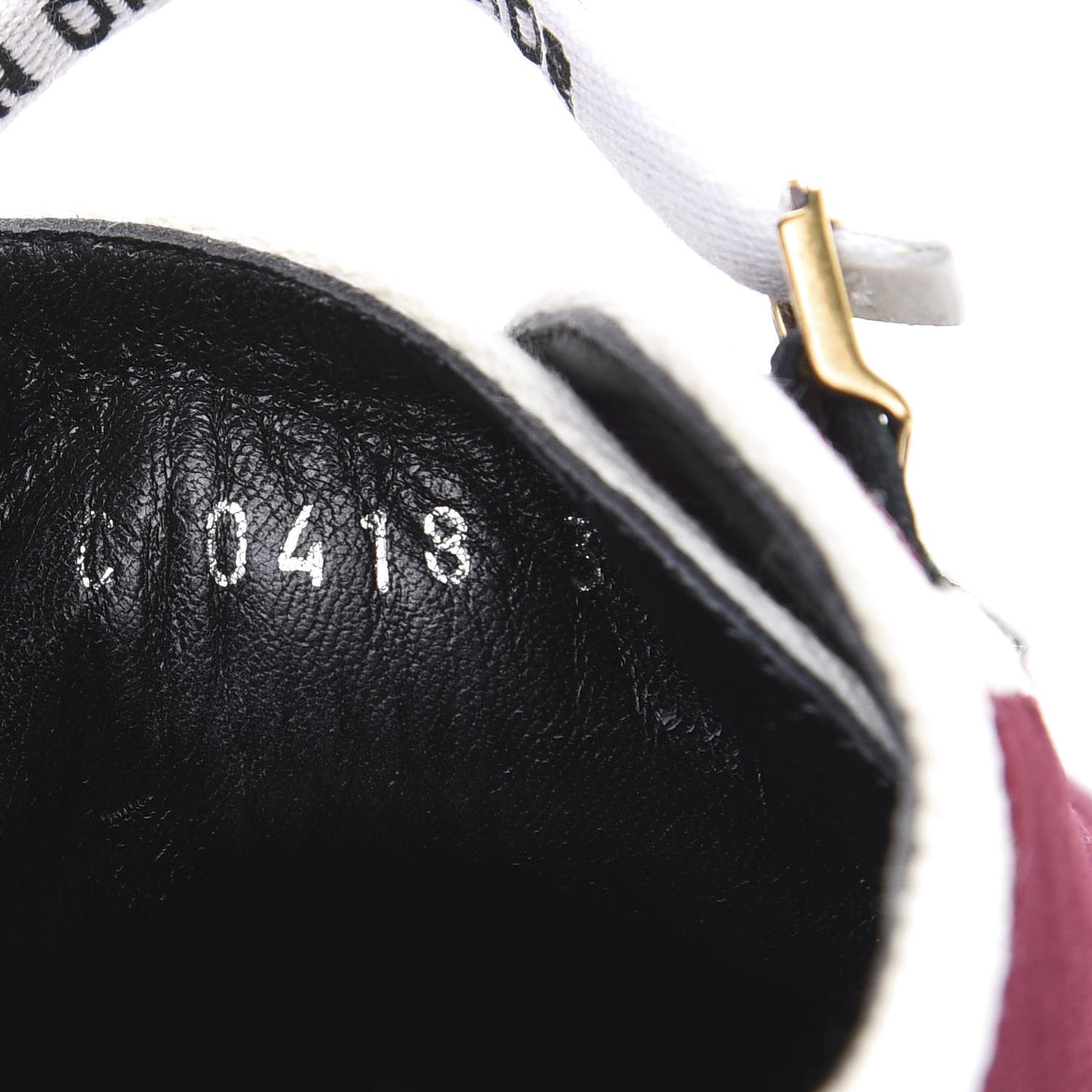 Velvet Walk'N'Dior Low Top Sneakers 37.5 Deep Amaranth
