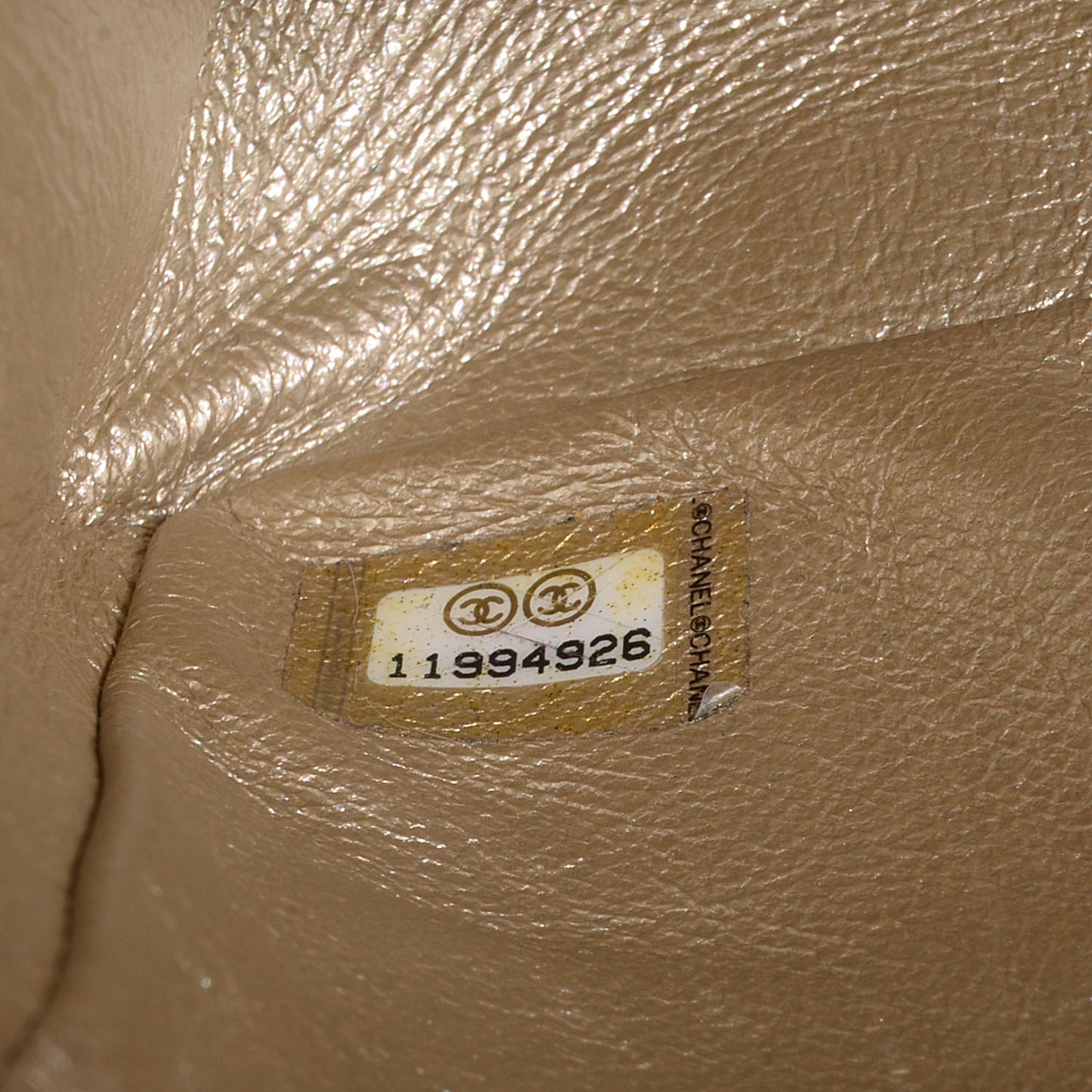 Aged Calfskin 2.55 Reissue 224 Flap Gold
