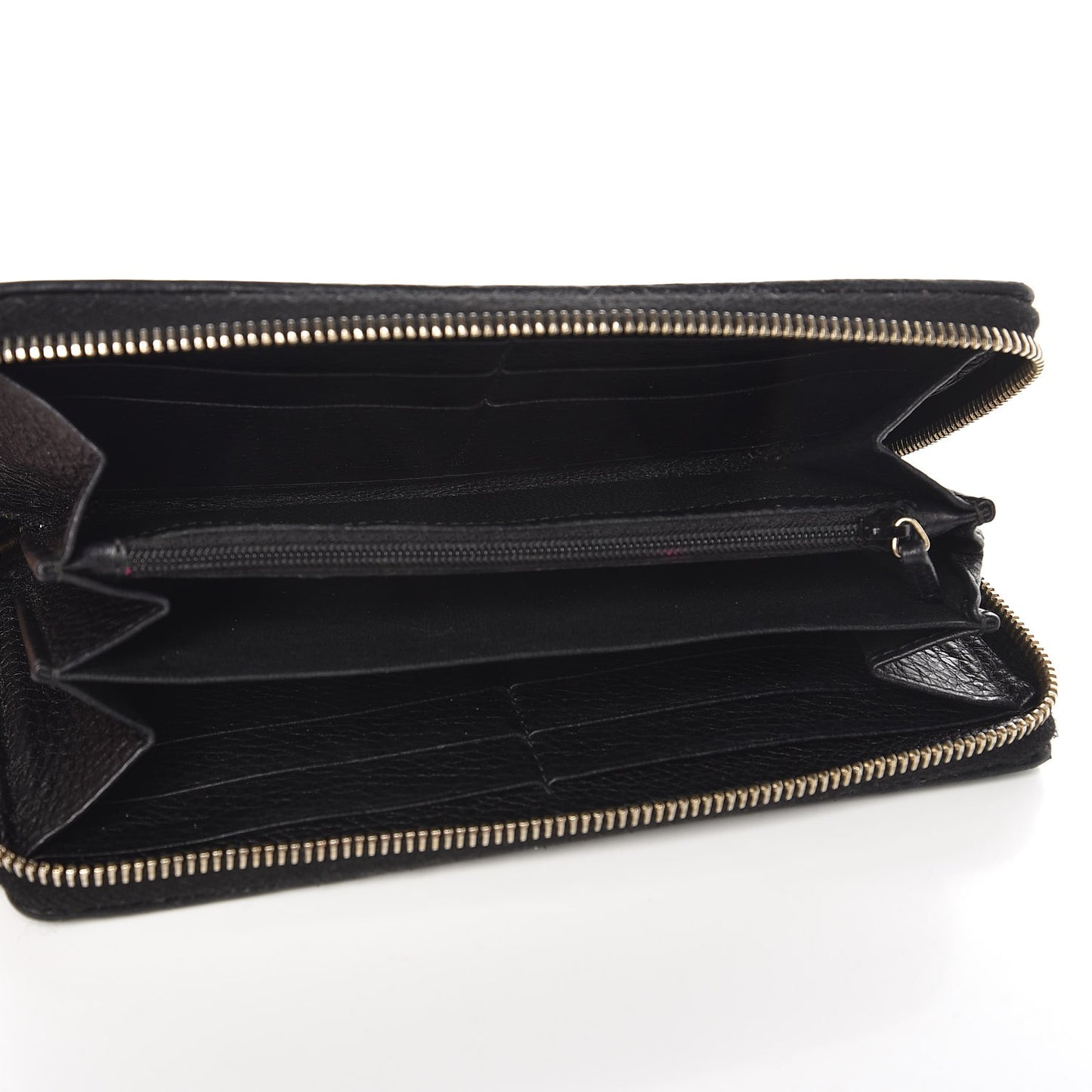 Diamante Bamboo Tassel Zip Around Wallet Dark Blue