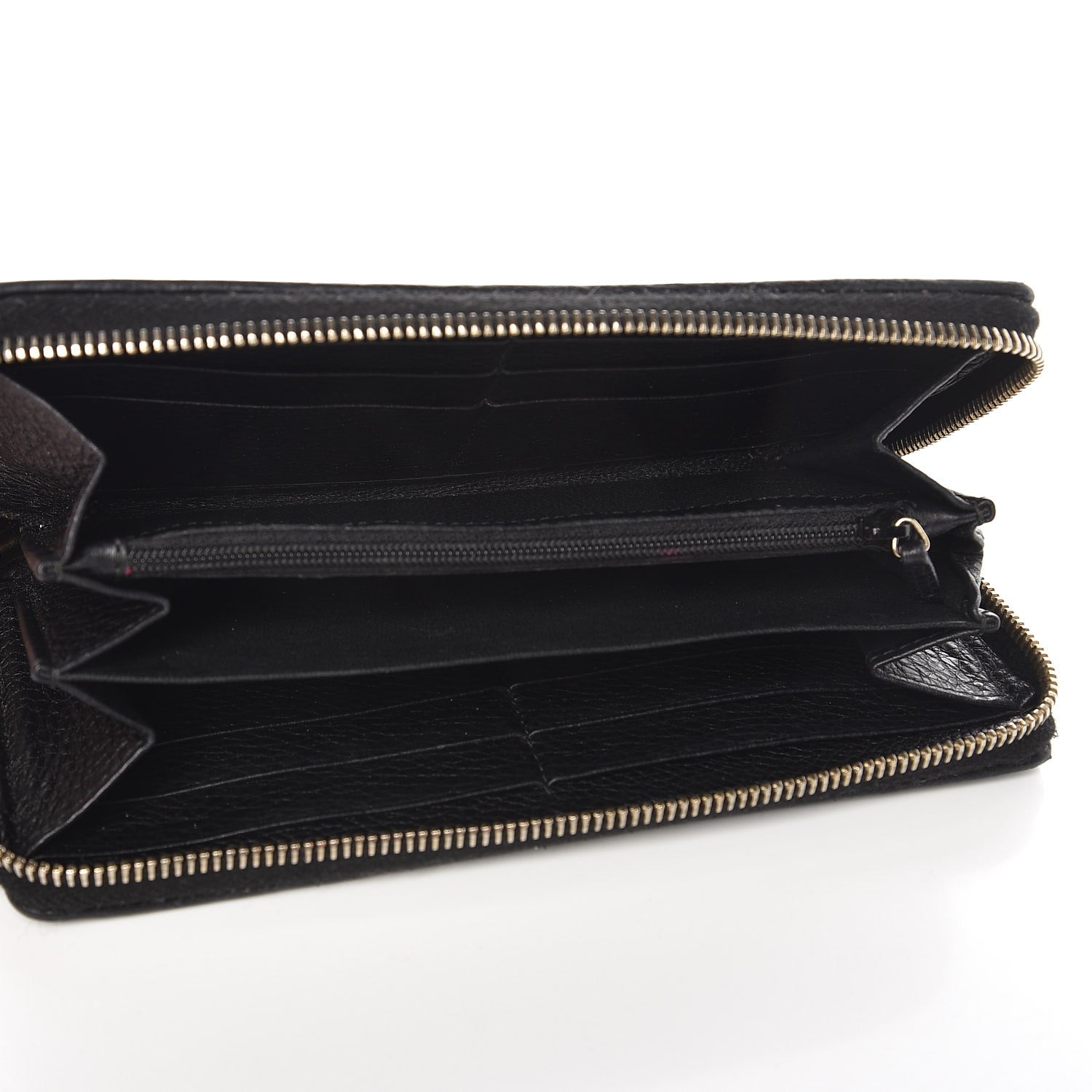 Gucci Diamante Bamboo Tassel Zip Around Wallet Dark Blue 5 of 11