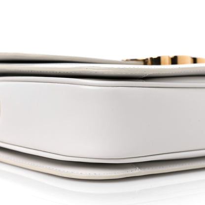 Celine Shiny Calfskin Medium Triomphe White 9 of 10