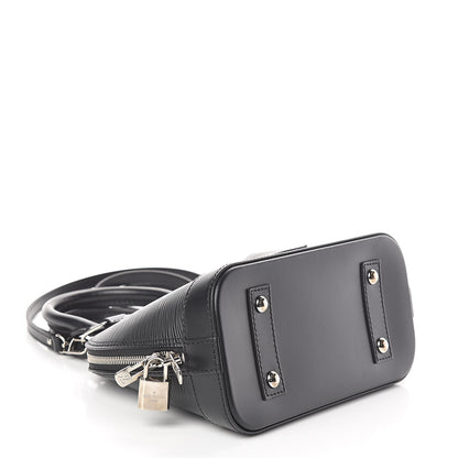 Louis Vuitton Epi Alma BB Black 4 of 9