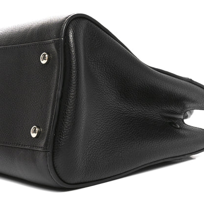 Chanel Grained Calfskin Medium Neo Executive Shopper Tote Black 10 of 10
