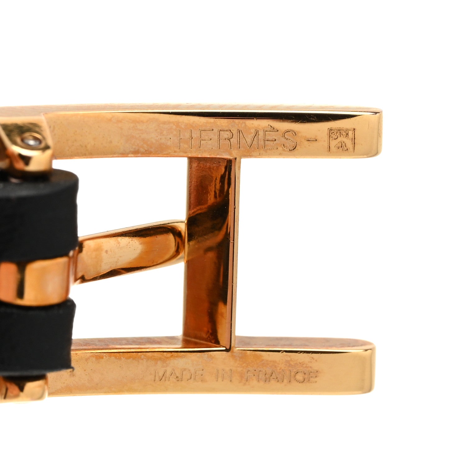 Hermes Swift Behapi Double Tour Bracelet T2 Black 4 of 5