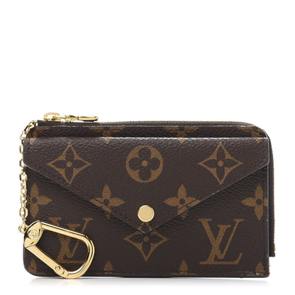 Louis Vuitton Monogram Recto Verso Card Holder Black 1 of 9