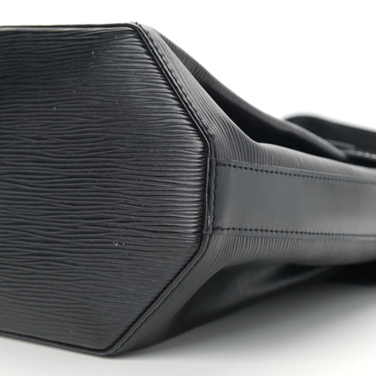 Louis Vuitton Epi Sac D'Epaule Black 8 of 14
