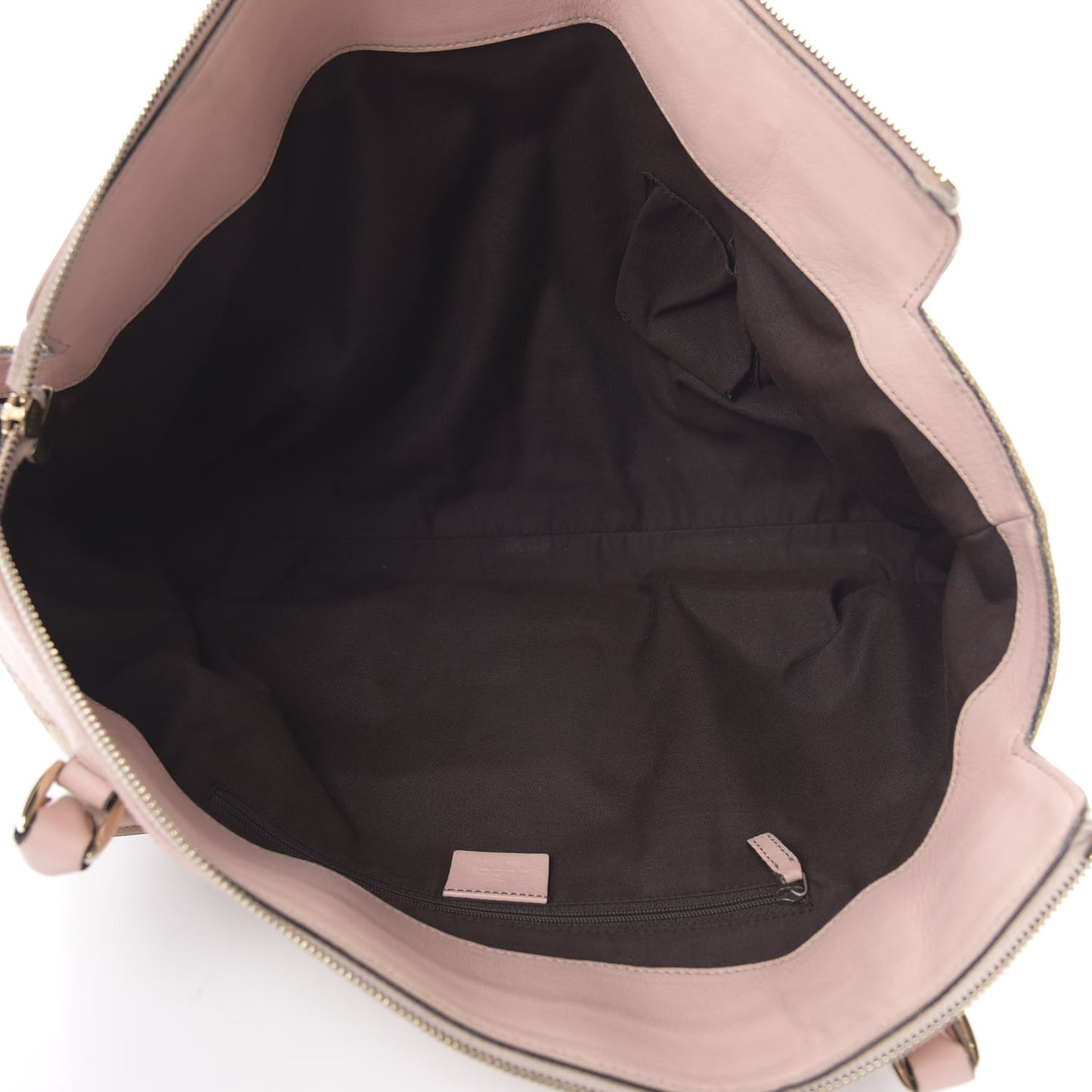 Monogram D Gold Ring Tote Pink