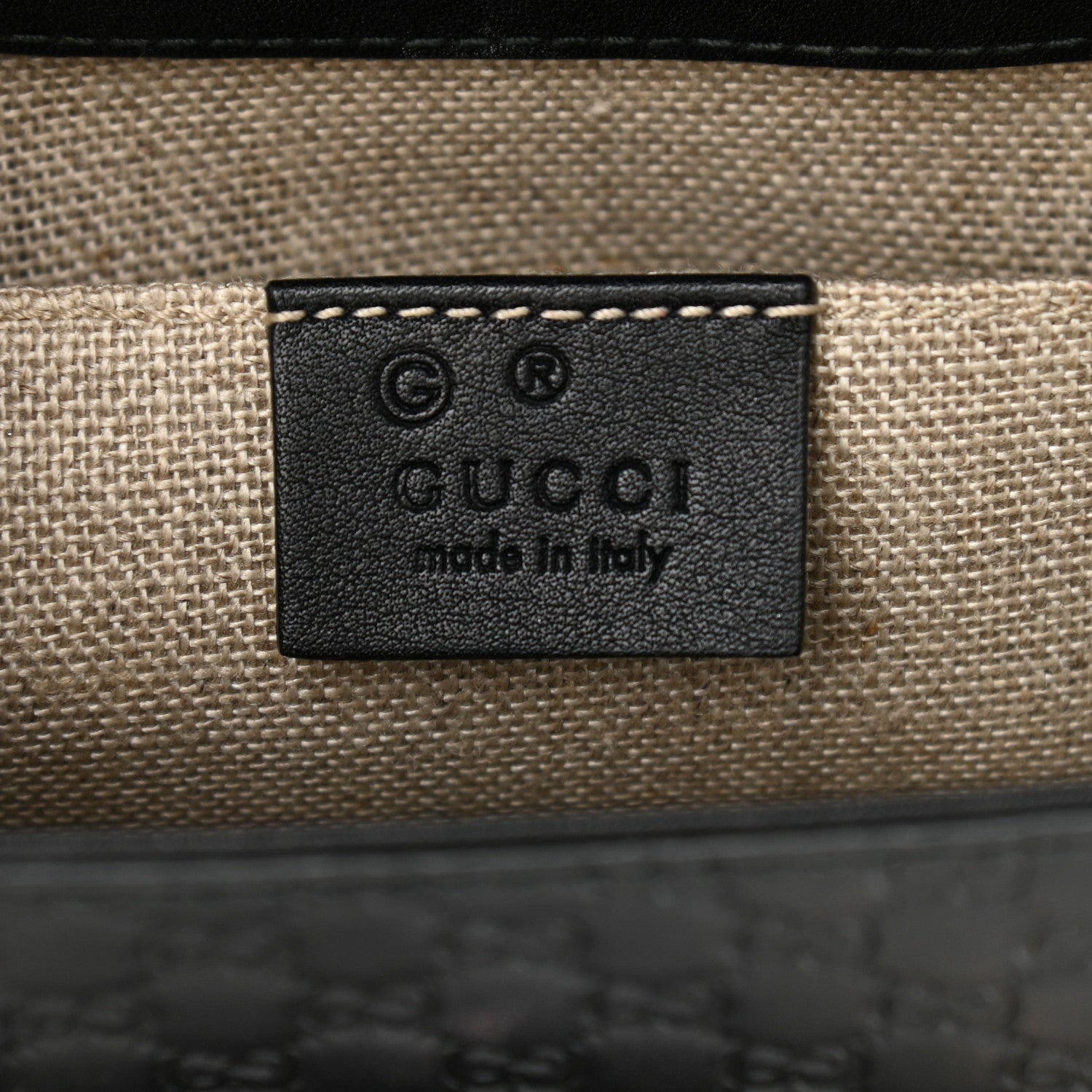 Gucci Microguccissima Medium Emily Chain Shoulder Bag Black 6 of 11