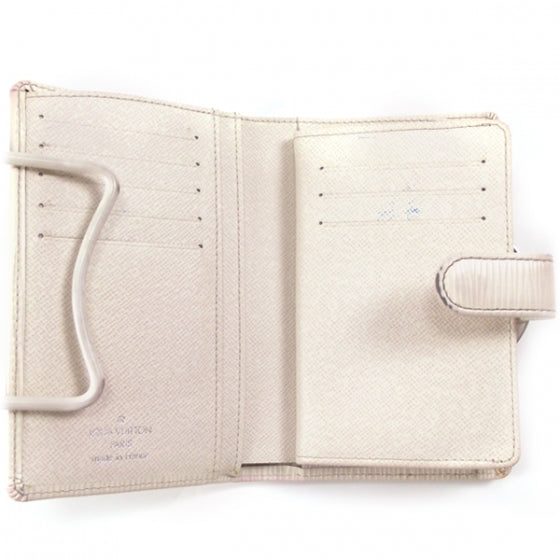 Louis Vuitton Epi French Purse Wallet White 6 of 10