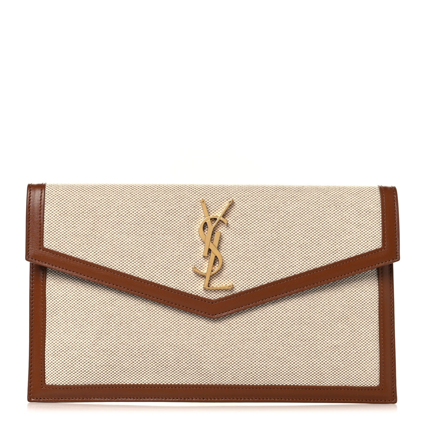 Canvas Uptown Pouch Natural Beige Brick