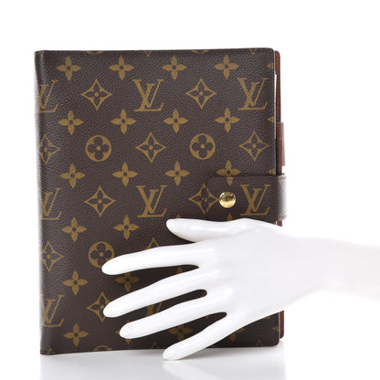 Louis Vuitton Monogram Large Ring Agenda Cover 2 of 8