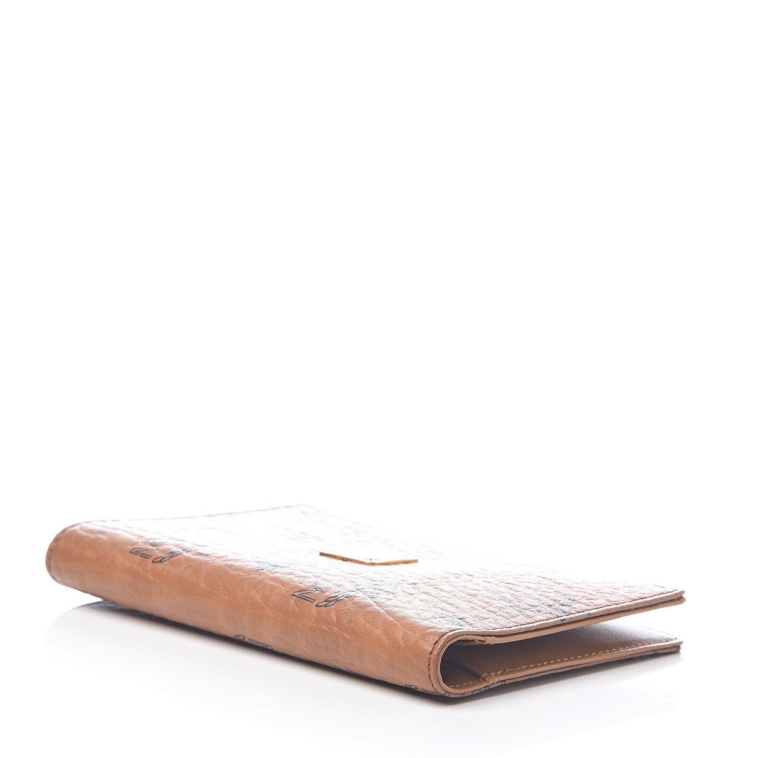 MCM Visetos Heritage Bi-Fold Card Case Cognac 3 of 5