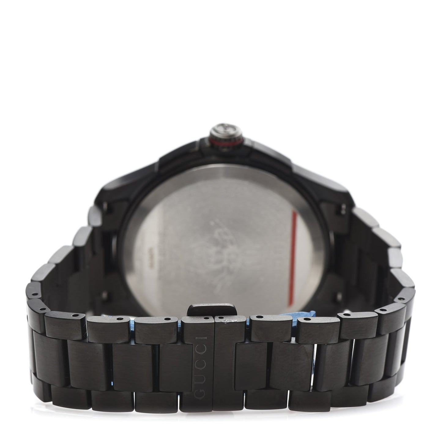 PVD Stainless Steel 44mm G-Timeless Chronograph Quartz Watch Black