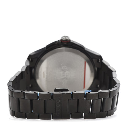 Gucci PVD Stainless Steel 44mm G-Timeless Chronograph Quartz Watch Black 4 of 7
