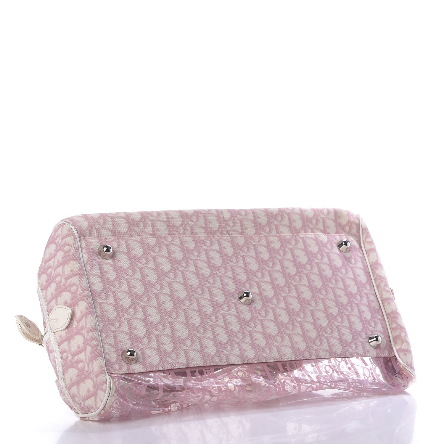 Christian Dior Monogram PVC Bowler Pink 4 of 13