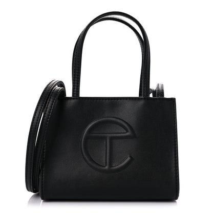 Telfar Vegan Leather Small Shopping Bag Black 1 of 14