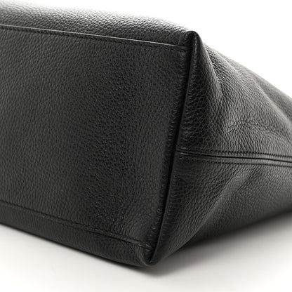 Gucci Pebbled Calfskin Medium Soho Chain Shoulder Bag Black 10 of 11