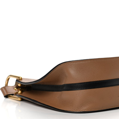 Chloe Grained Calfskin Small Hayley Hobo Nut 9 of 15