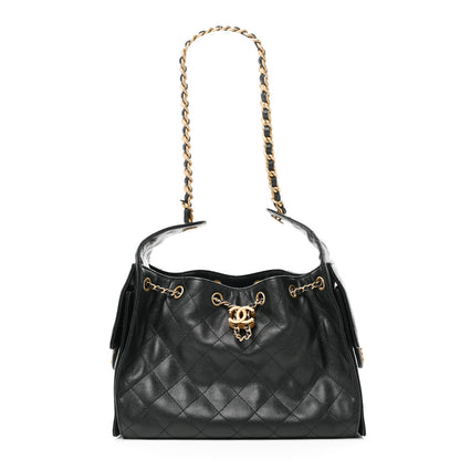 Chanel Caviar Quilted Small Chanel 25 Handbag Black 1 of 11