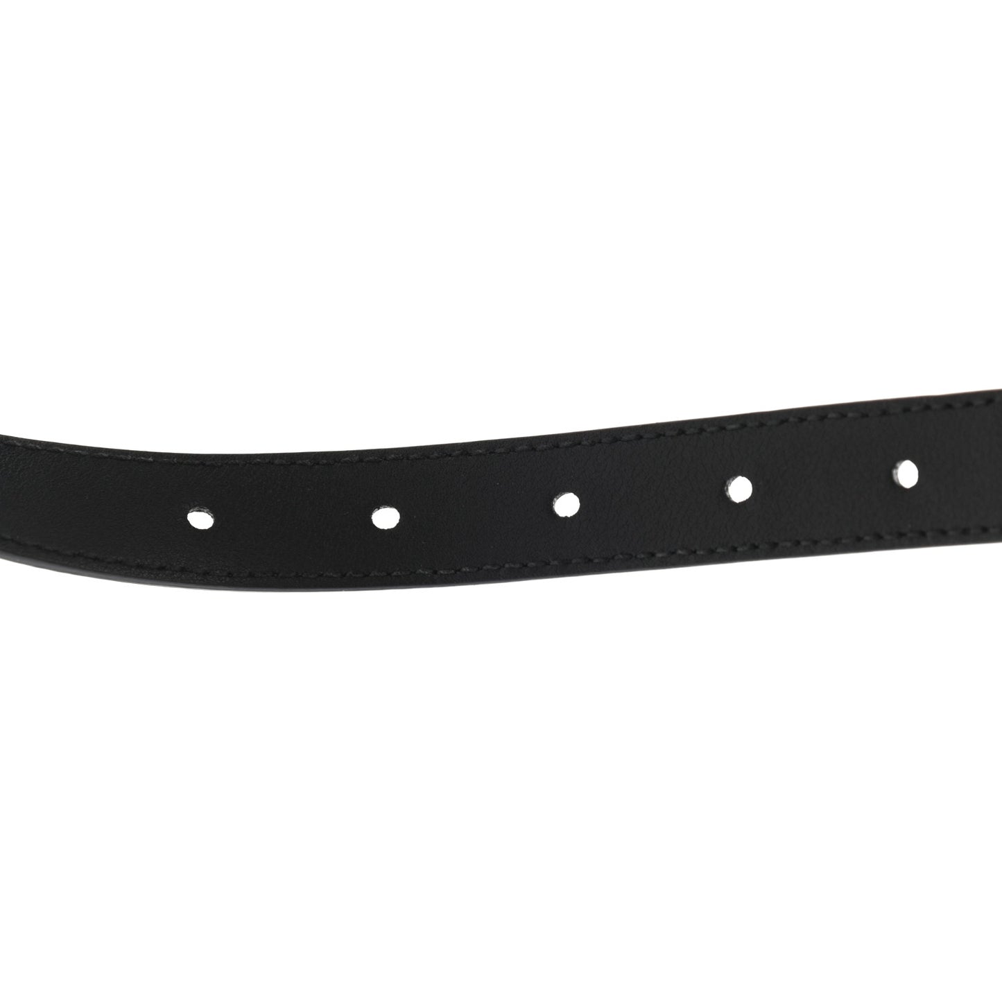 Calfskin Double G 20mm Belt 80 32 Black