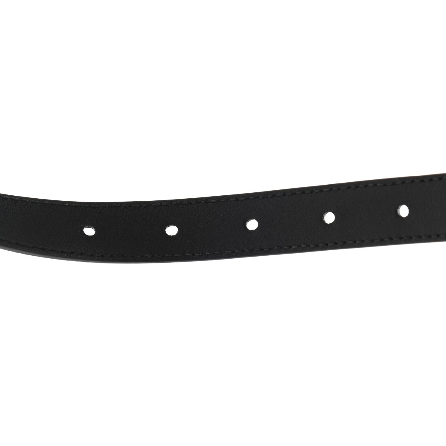 Gucci Calfskin Double G 20mm Belt 80 32 Black 4 of 5