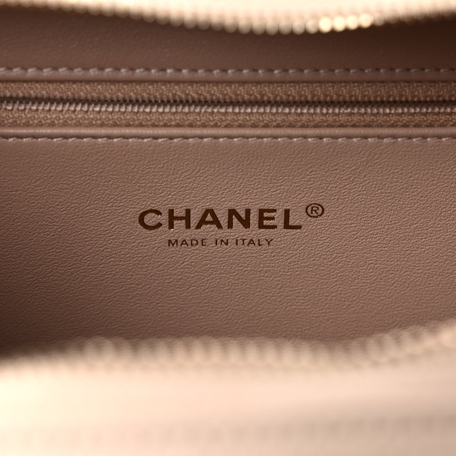 Chanel Caviar Quilted Medium CC Filigree Vanity Case Beige 6 of 12