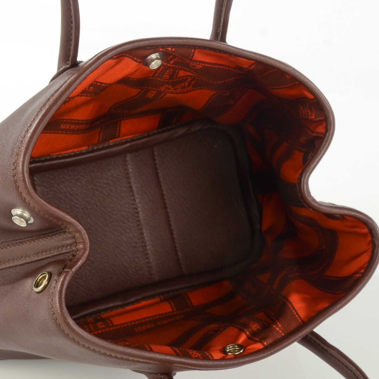 Swift Leather Bolduc Twilly Garden Party TTPM Tote Chocolate