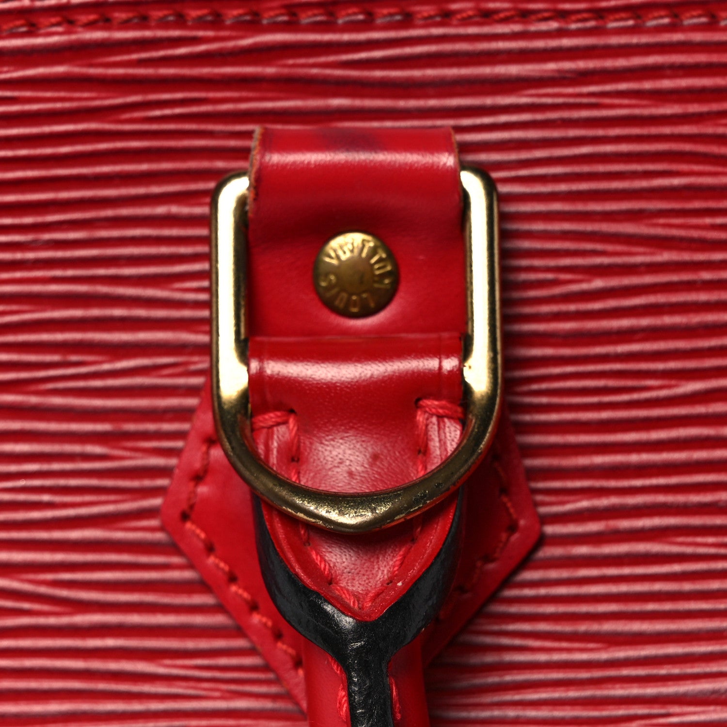 Louis Vuitton Epi Alma PM Castillan Red 21 of 23